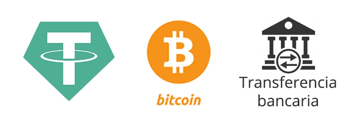 Medios de pago seguros: USDT, Bitcoin y Transferencia Bancaria en DelPlata Seeds